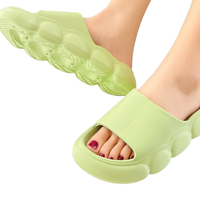 The Thick Platform Slippers