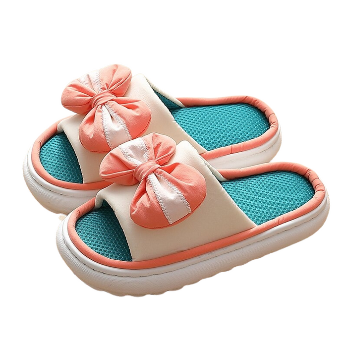 The Summer Platform Bow Slides