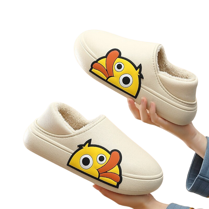 The Closed Toe Duck Slippers