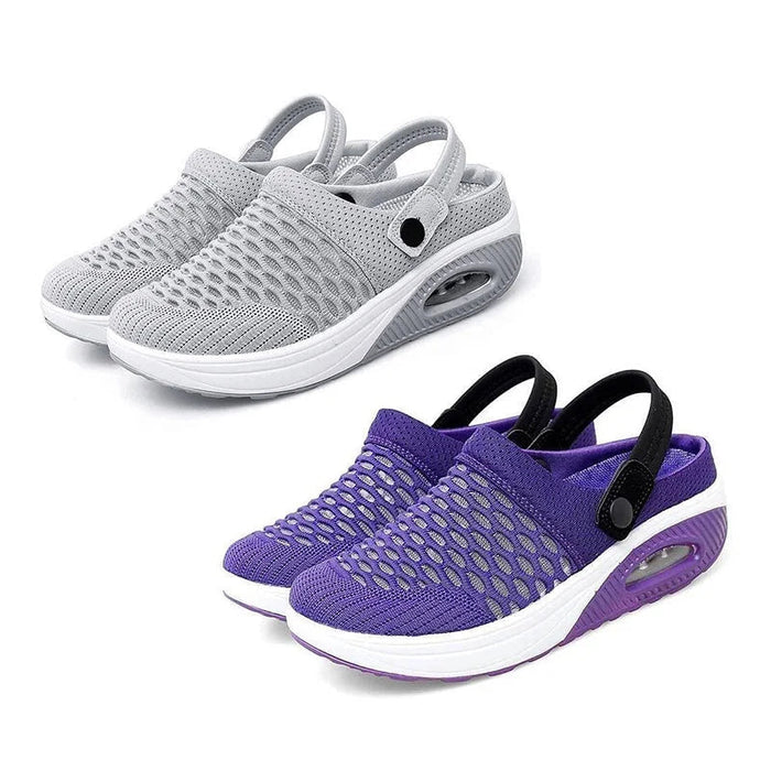 Women's Walking Shoes Air Cushion Slip-On Shoes