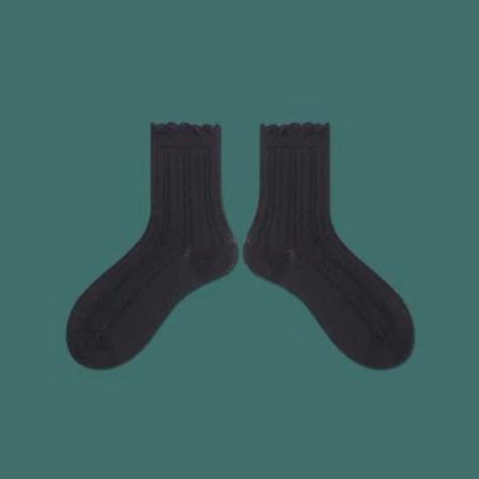 The Solid Colored Marci Socks