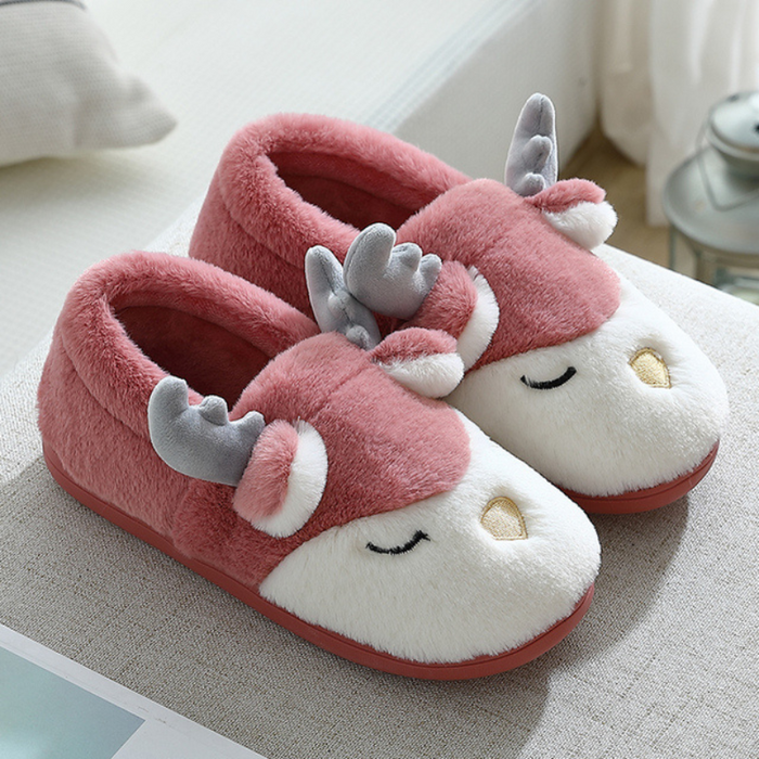 The Reindeer Color Slippers