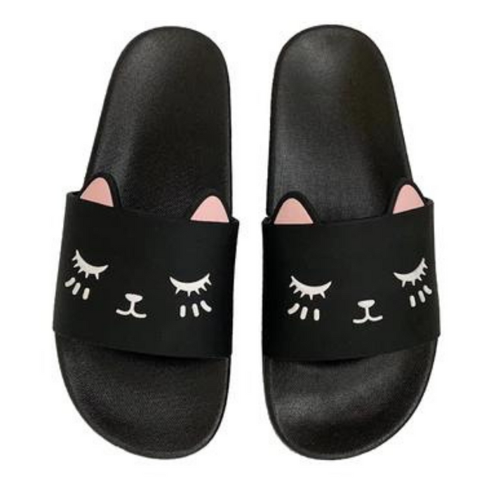 Miriam Open Toe Smile Sliders