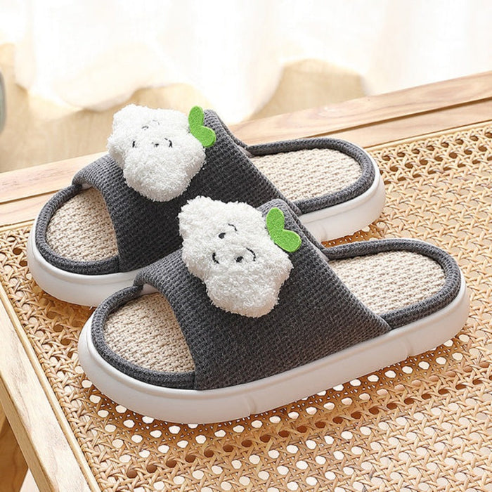 The Platform Cartoon Slippers