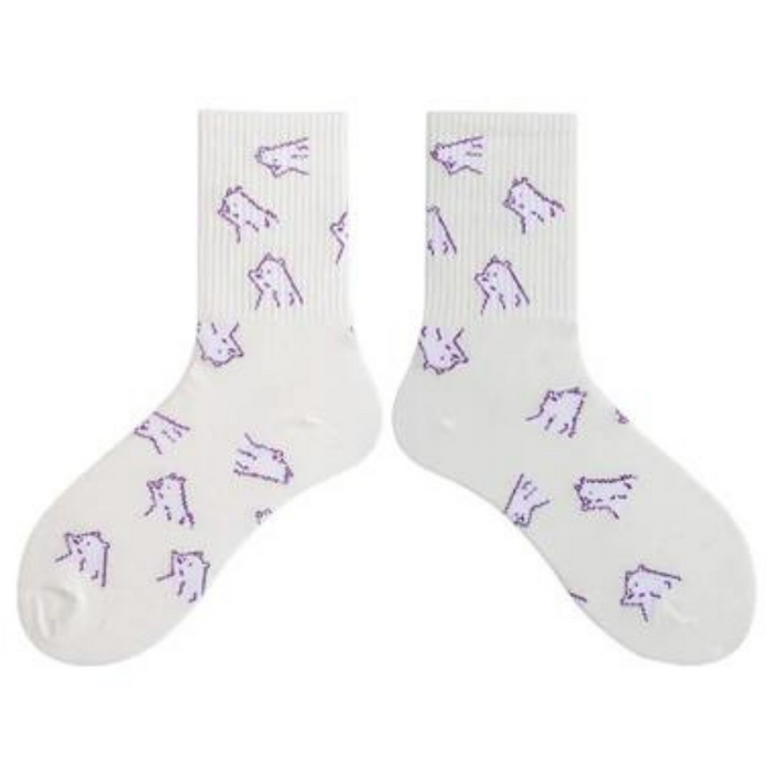 The Bear Print Leanna Socks