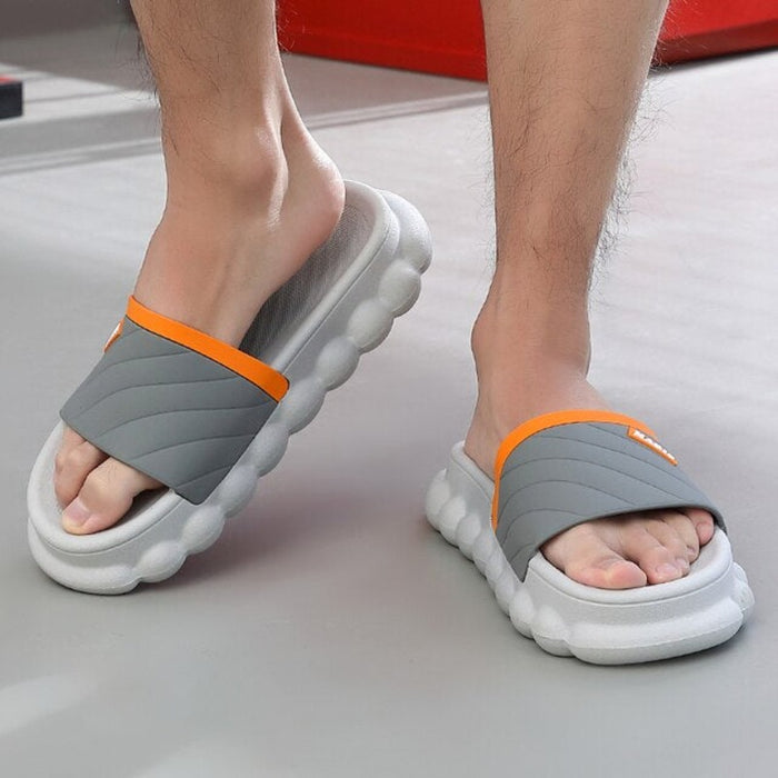 The Thick Platform Slippers