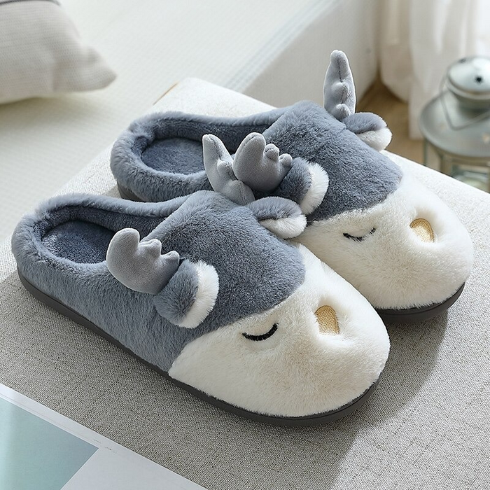 The Sleepy Animal Warm Home Slippers