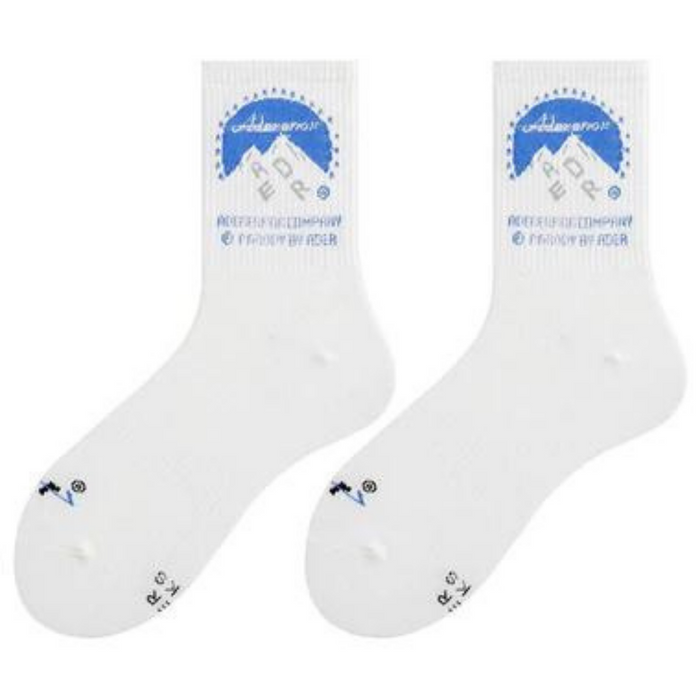 The Mountain Printed Francesca Socks