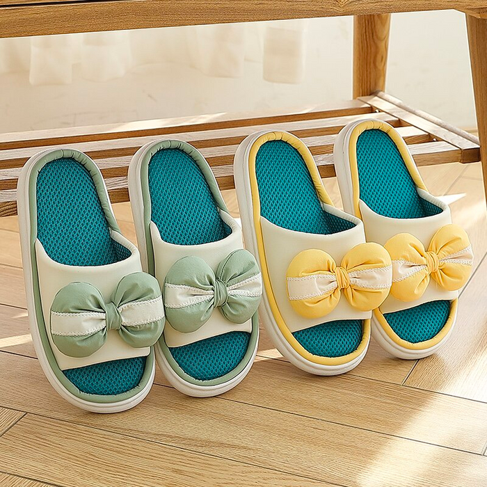 The Summer Platform Bow Slides