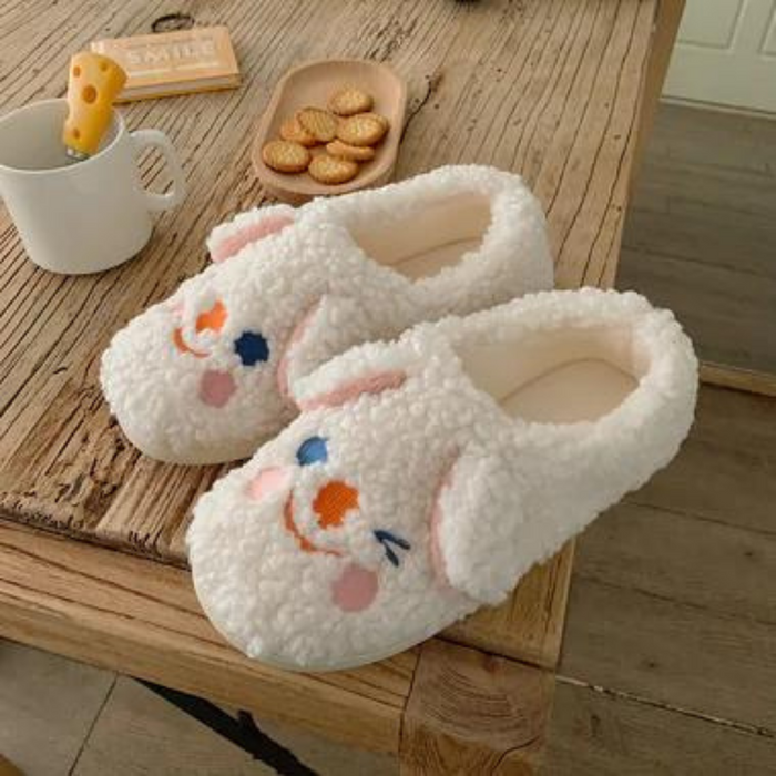 Myra Fluffy Fur Cartoon Slippers