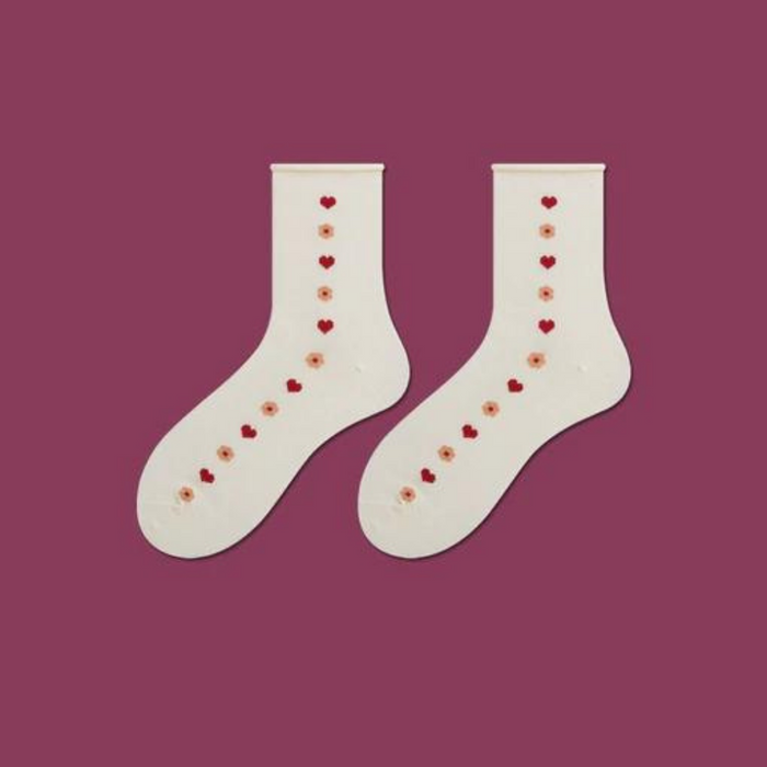 Janna Cute Cotton Socks