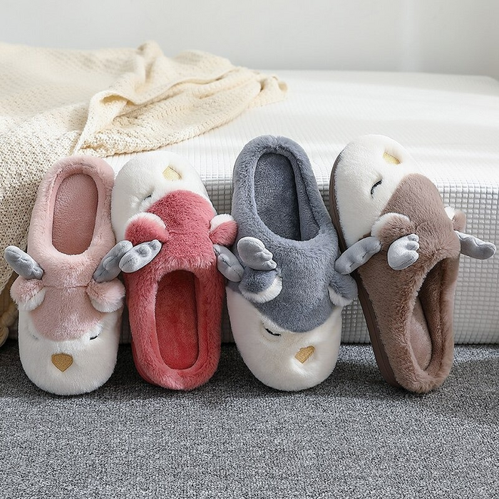 The Sleepy Animal Warm Home Slippers