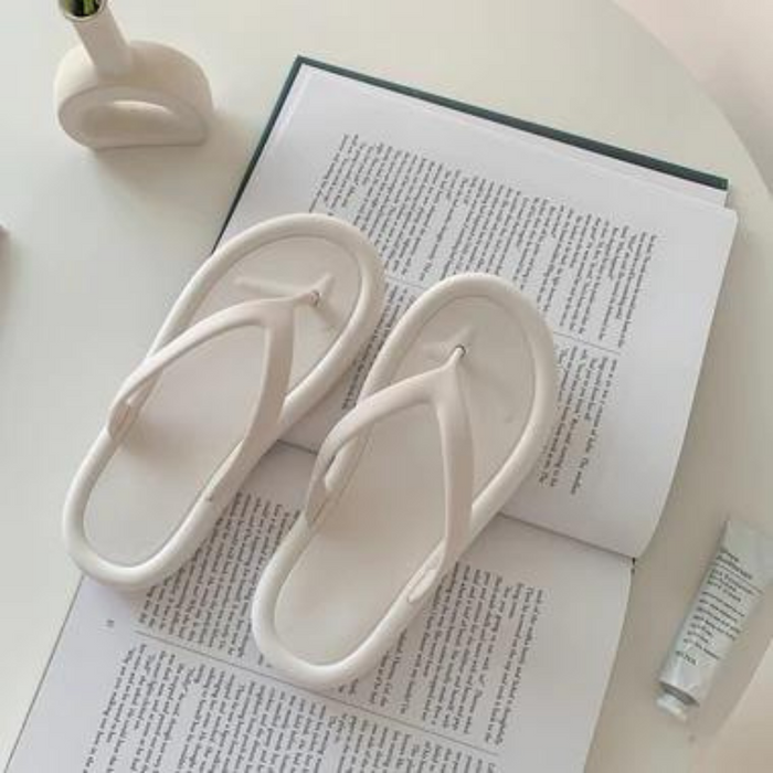 Annette Korean Flat Heels Outdoor Slippers