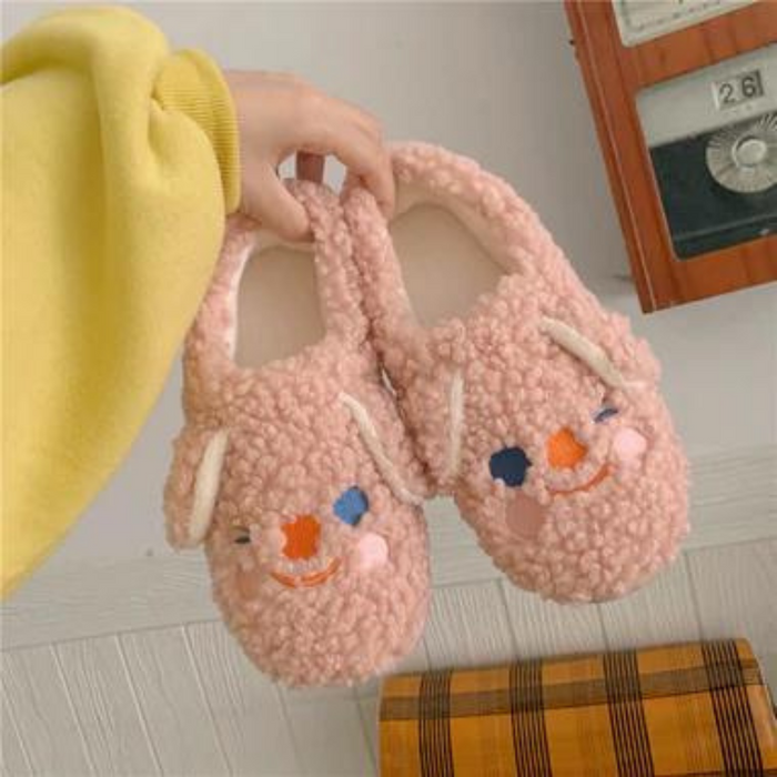 Myra Fluffy Fur Cartoon Slippers