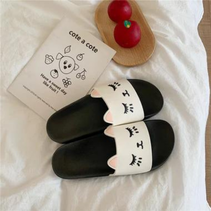 Miriam Open Toe Smile Sliders