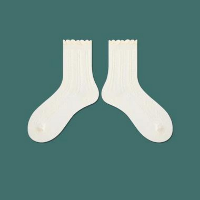 The Solid Colored Marci Socks