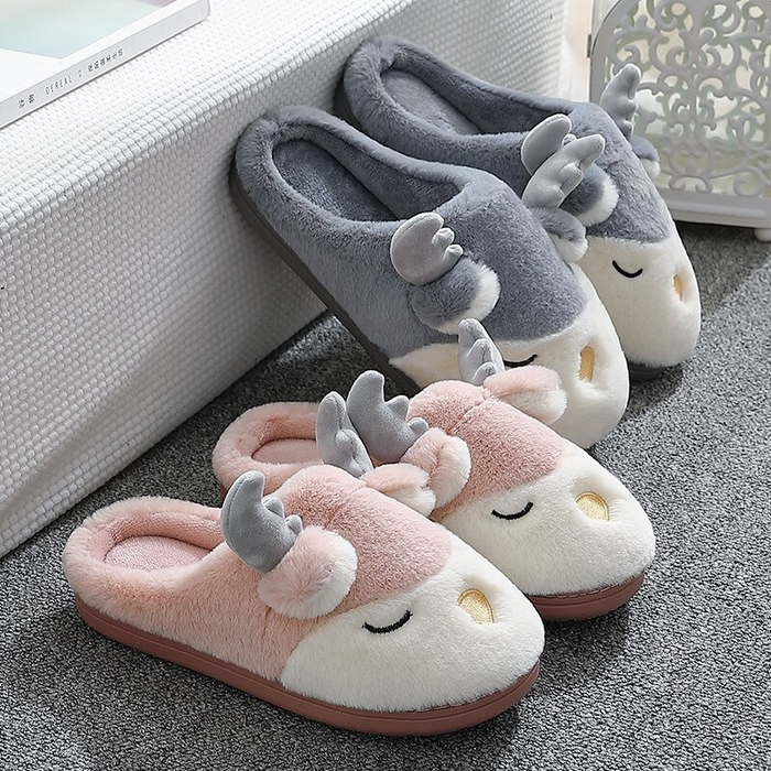 The Sleepy Animal Warm Home Slippers