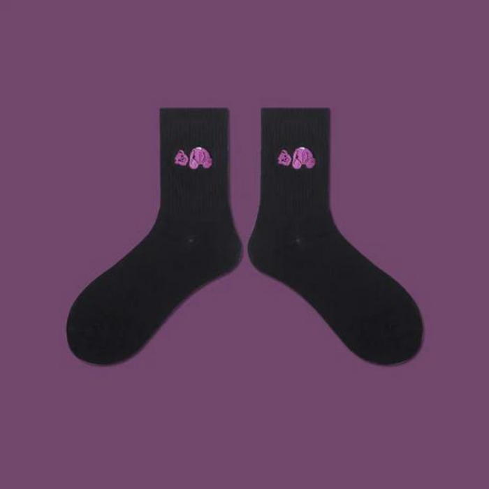 Jacklyn One Size Bear Socks