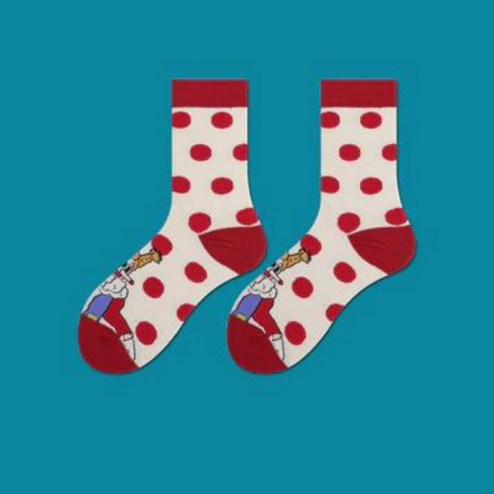 Helga Multi Print Fit Socks