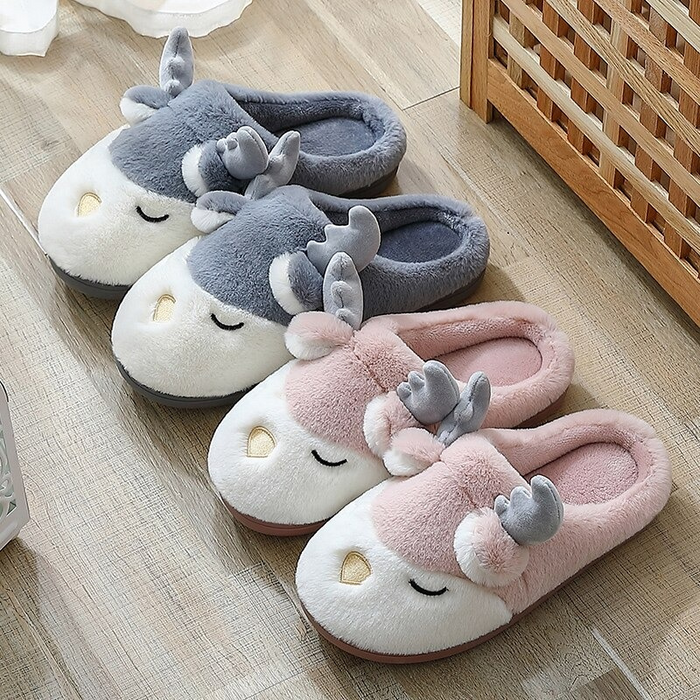 The Sleepy Animal Warm Home Slippers