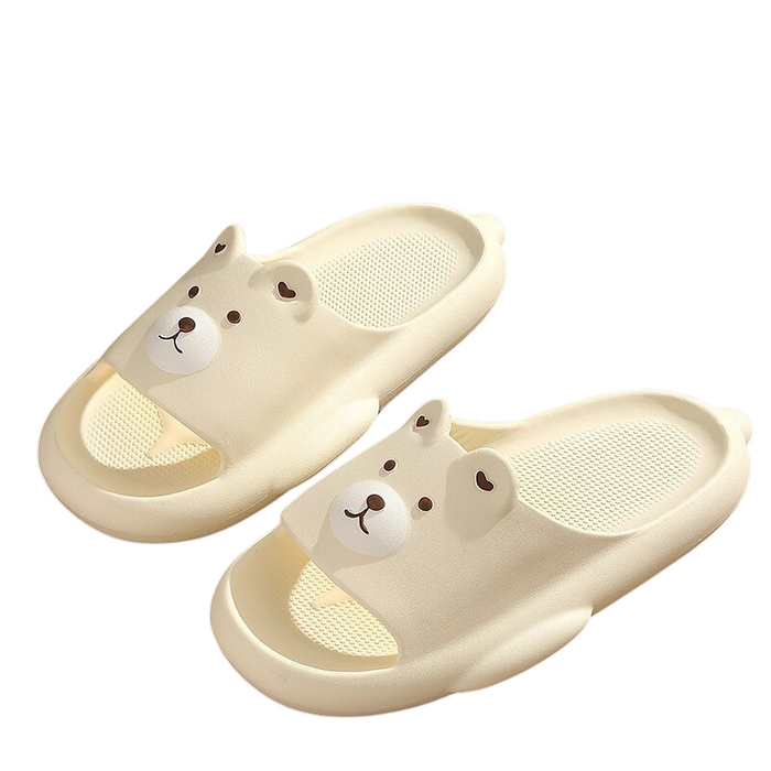 The Summer Cartoon Bear Slippers