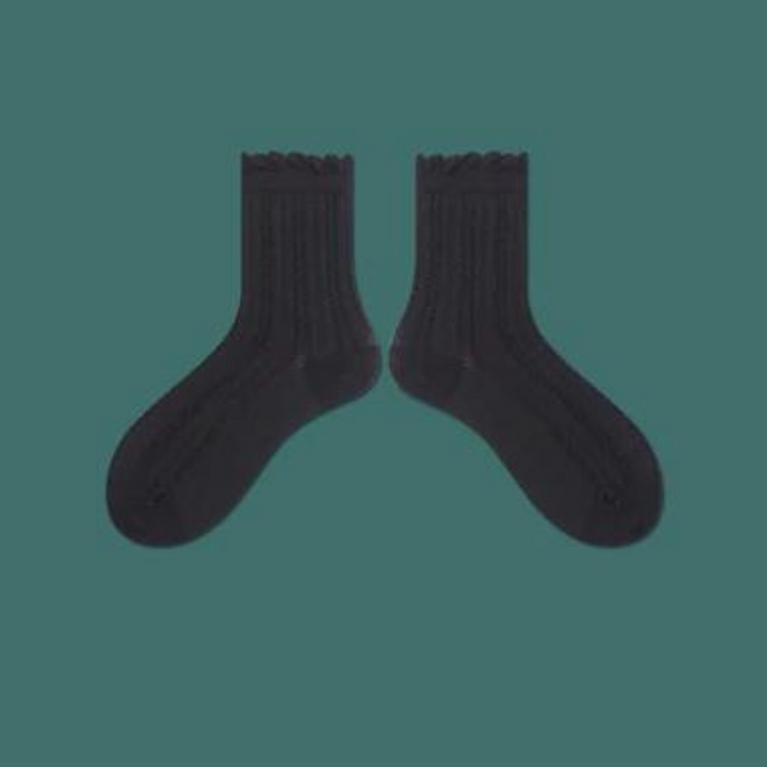 The Solid Colored Marci Socks