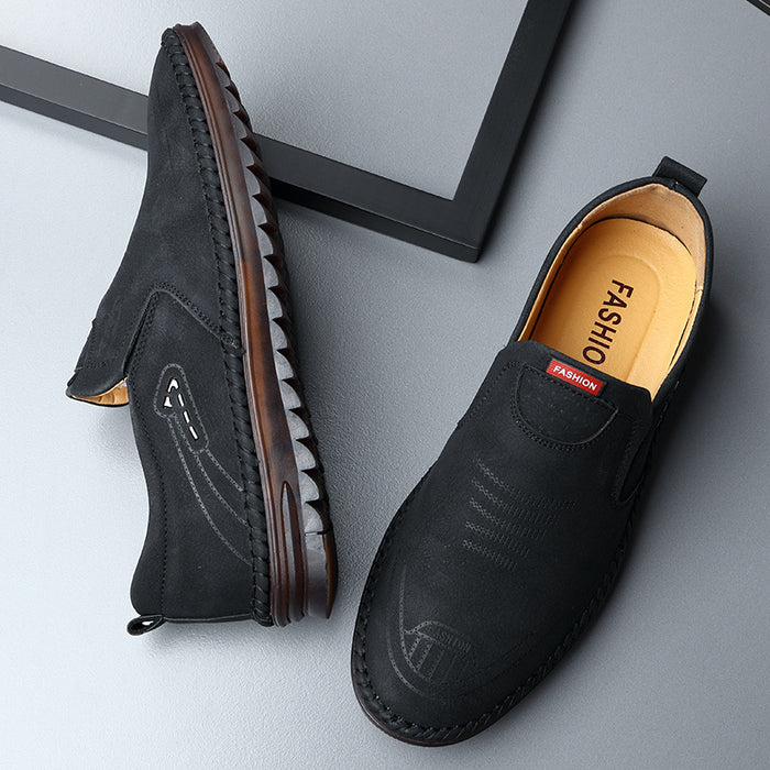 Men's Casual Fashionable Soft-Sole Leather Shoes