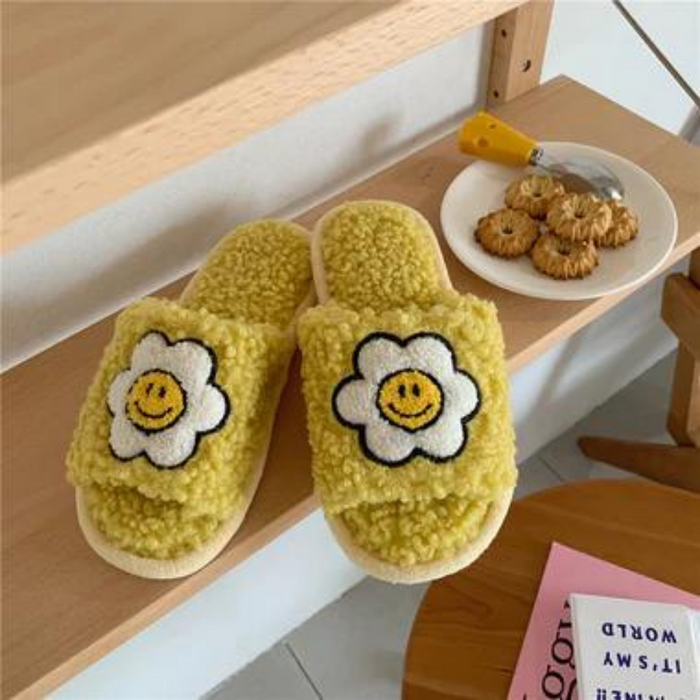 Beulah Sunflower Soft Slippers