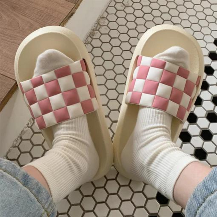 The Celeste Grid Pattern EVA Slides