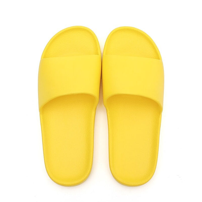 The Solid Colored Cushion Slides