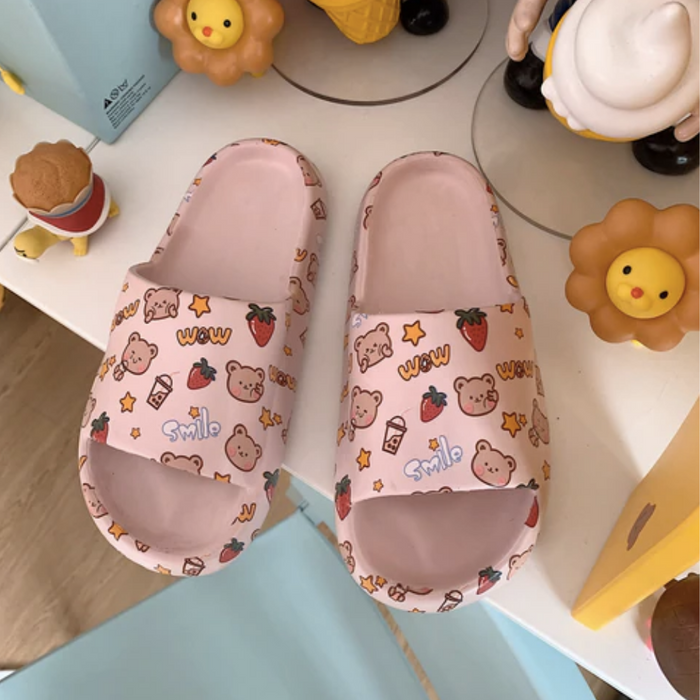 The Mallory Cute Print EVA Slides