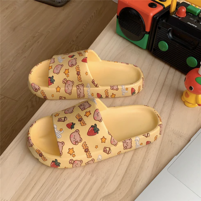 The Mallory Cute Print EVA Slides