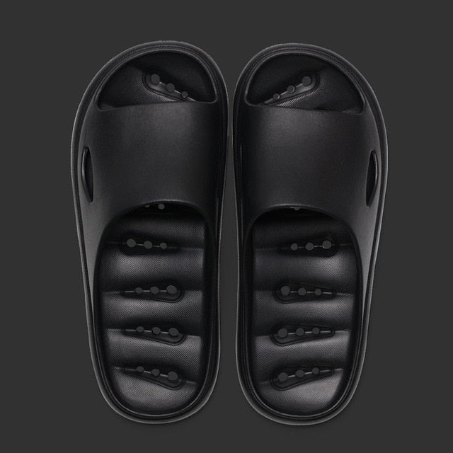 Black Non-Slip Cloud Sandals.