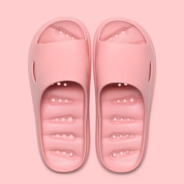 Pink Non-Slip Cloud Sandals.