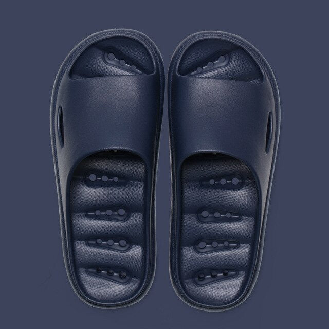 Blue Non-Slip Cloud Sandals.