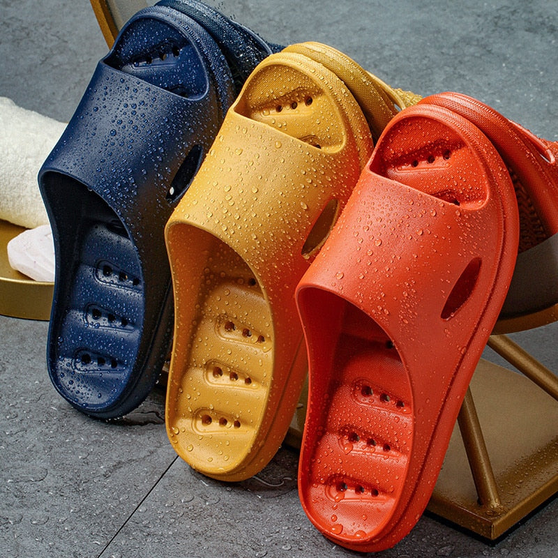 Multicolor Non-Slip Cloud Sandals.