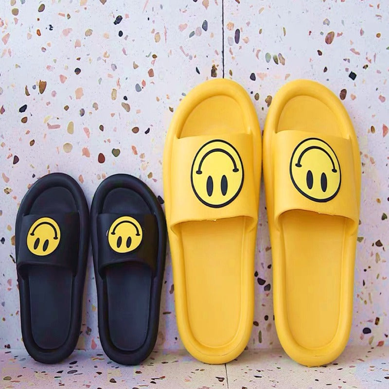 Black & Yellow Smiley Slides.