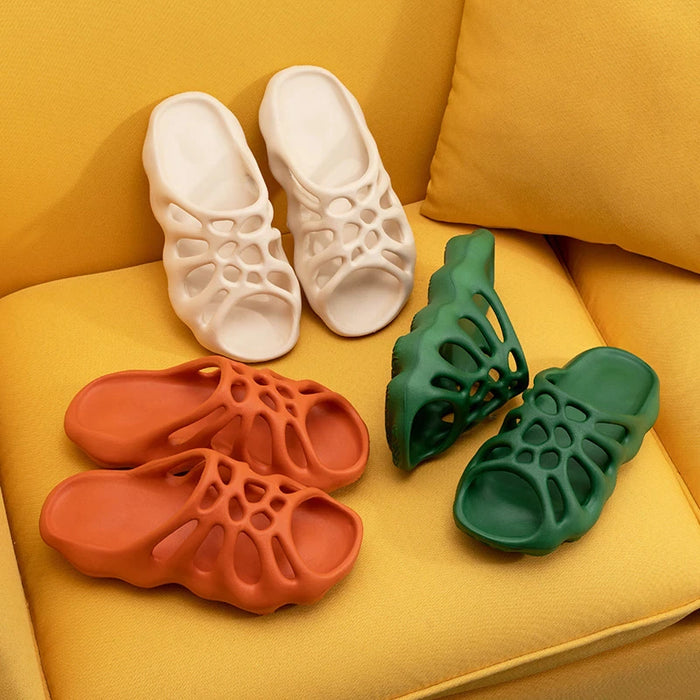 The Patterned Cloud Cushion Slides