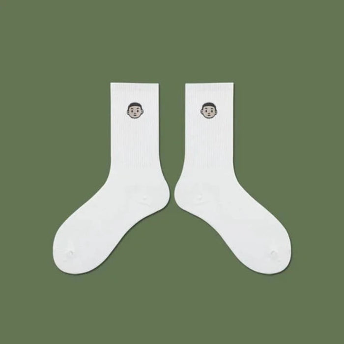 The Alfreda Black And White Socks