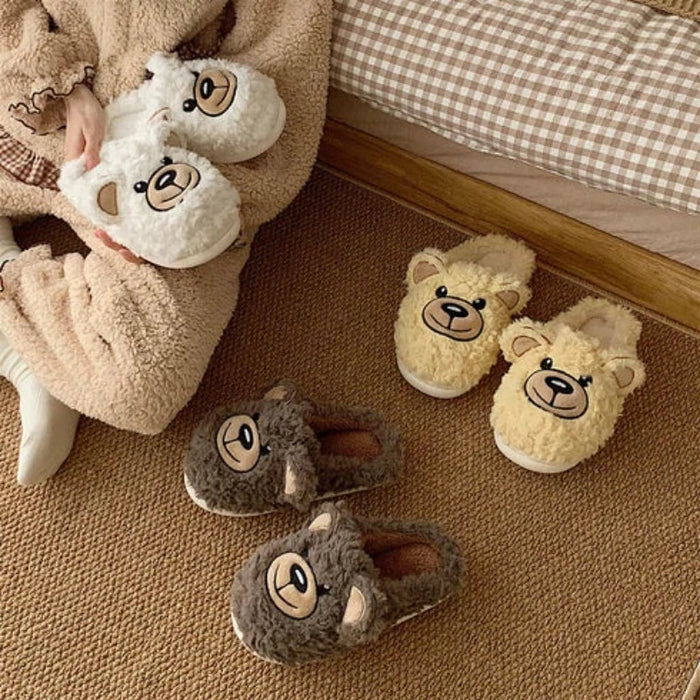 Shari Unisex Teddy Slippers