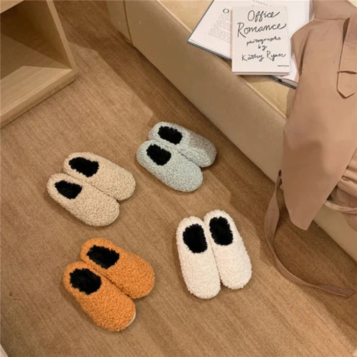 Simple Fluffy Verna Slippers