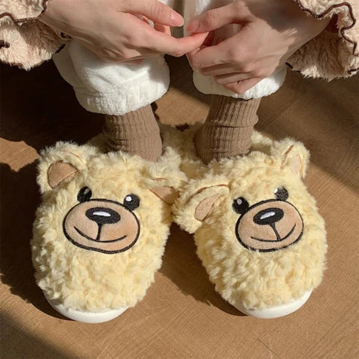 Shari Unisex Teddy Slippers