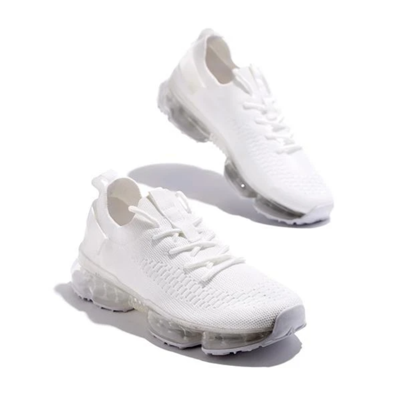 White Comfy Cushion Sneakers.