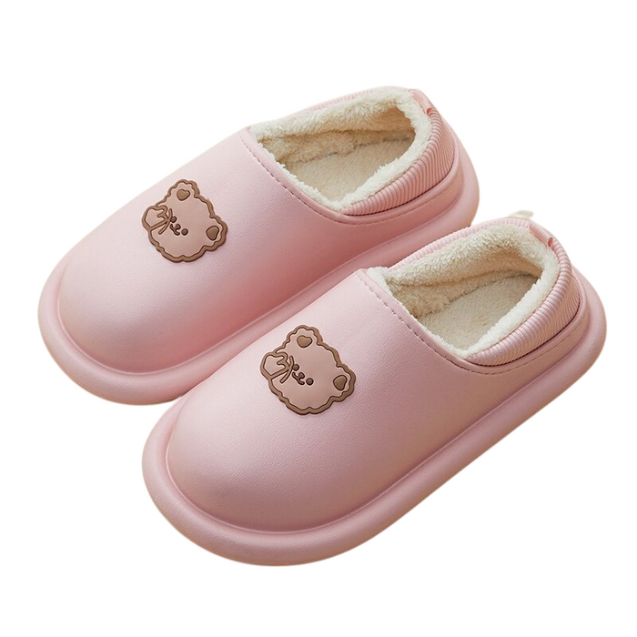 The Cute Colorful Cartoon Bear Slippers