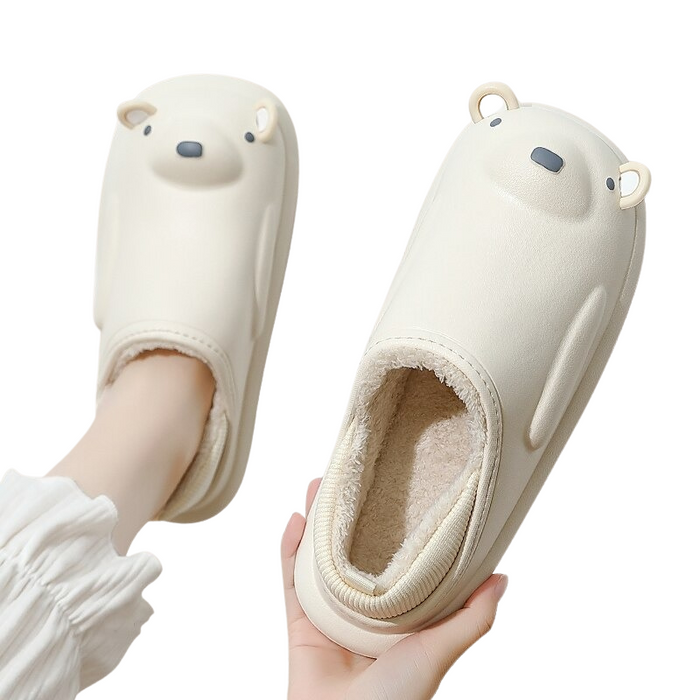 The Bear Shaped Soft Sole Waterproof Slippers