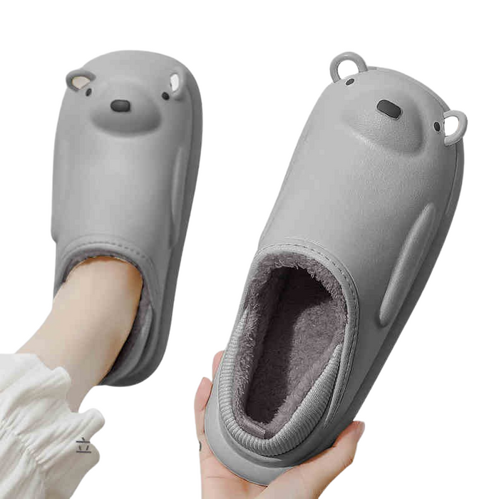 The Bear Shaped Soft Sole Waterproof Slippers