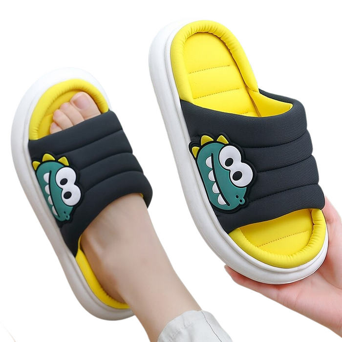 The Adorable Cartoon Dinosaur Patch Slides