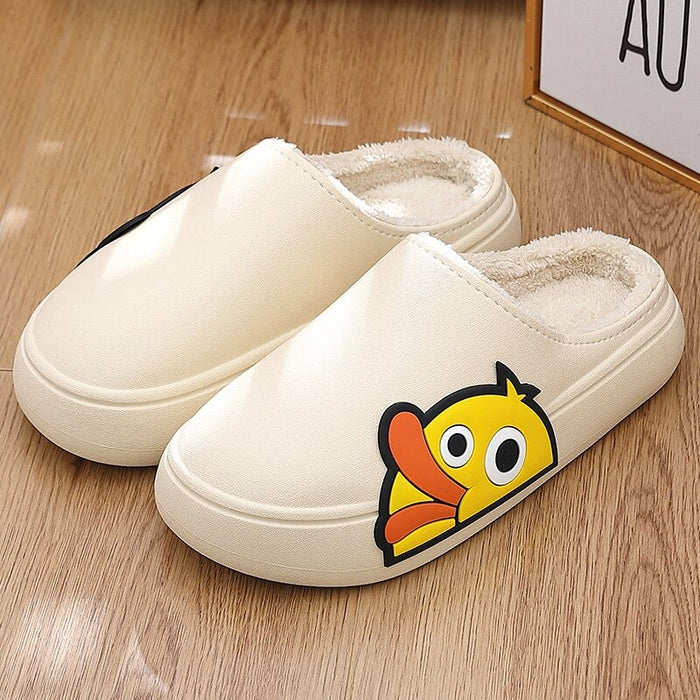 The Closed Toe Duck Slippers