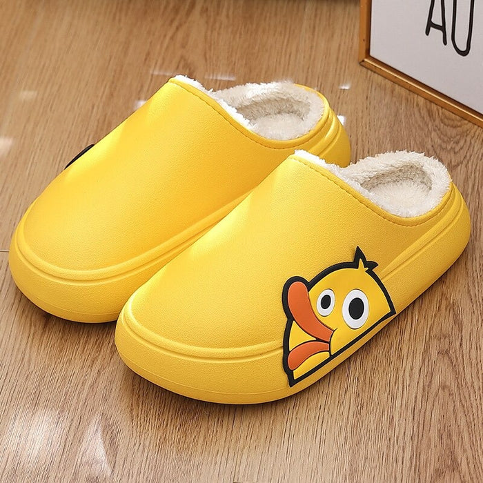 The Closed Toe Duck Slippers