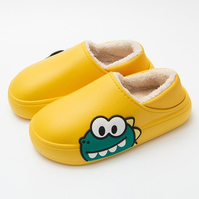 The Cute Dinosaur Themed Waterproof Slippers